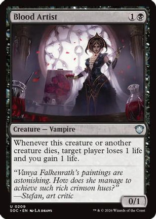 Blood Artist [Commander: Secrets of Strixhaven]