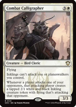 Combat Calligrapher [Commander: Secrets of Strixhaven]