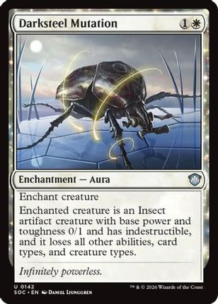 Darksteel Mutation [Commander: Secrets of Strixhaven]
