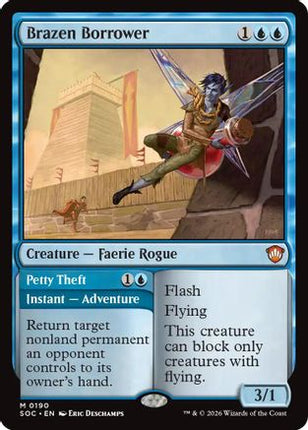 Brazen Borrower [Commander: Secrets of Strixhaven]