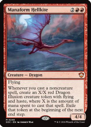 Manaform Hellkite [Commander: Secrets of Strixhaven]