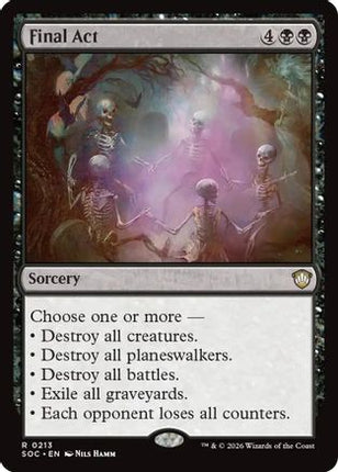 Final Act [Commander: Secrets of Strixhaven]