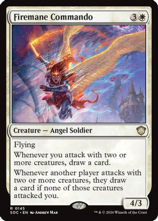 Firemane Commando [Commander: Secrets of Strixhaven]