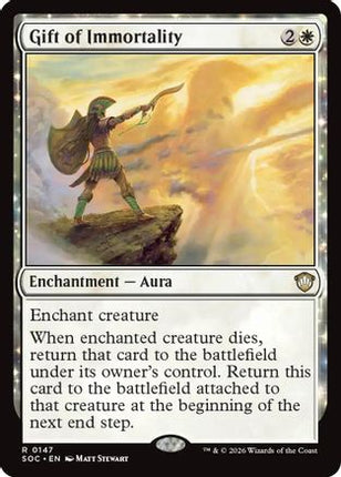 Gift of Immortality [Commander: Secrets of Strixhaven]