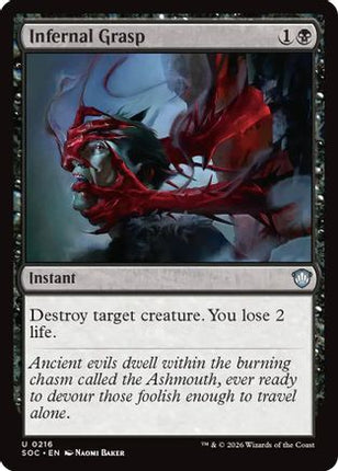 Infernal Grasp [Commander: Secrets of Strixhaven]