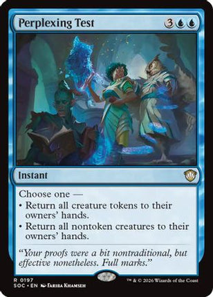 Perplexing Test [Commander: Secrets of Strixhaven]