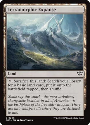 Terramorphic Expanse [Secrets of Strixhaven] Foil