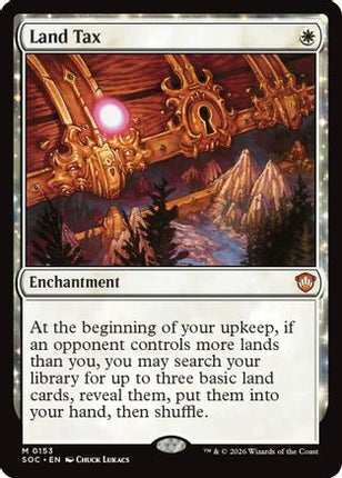 Land Tax [Commander: Secrets of Strixhaven]
