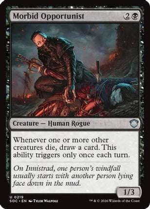 Morbid Opportunist [Commander: Secrets of Strixhaven]