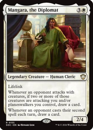 Mangara, the Diplomat [Commander: Secrets of Strixhaven]