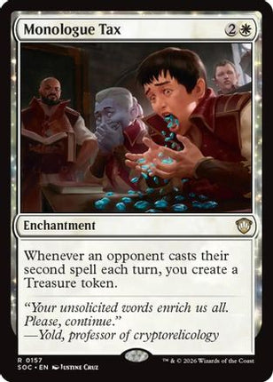 Monologue Tax [Commander: Secrets of Strixhaven]