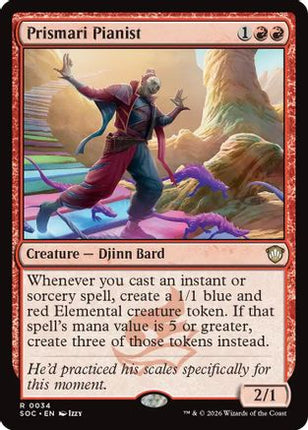 Prismari Pianist [Commander: Secrets of Strixhaven]