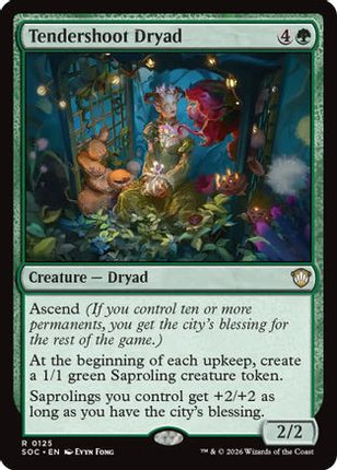 Tendershoot Dryad [Commander: Secrets of Strixhaven]