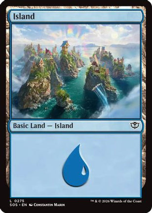 Island (0275) (275) [Secrets of Strixhaven] Foil