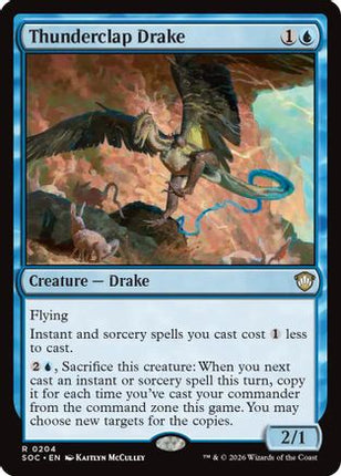 Thunderclap Drake [Commander: Secrets of Strixhaven]