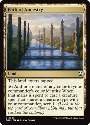 Path of Ancestry [Commander: Secrets of Strixhaven]