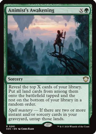 Animist's Awakening [Commander: Secrets of Strixhaven]