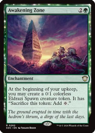 Awakening Zone [Commander: Secrets of Strixhaven]