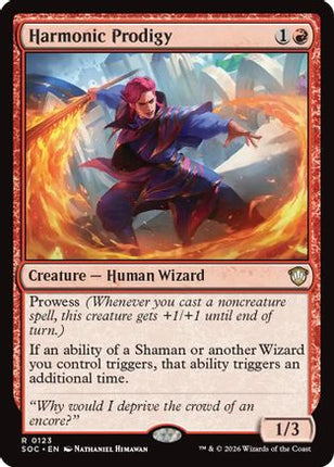 Harmonic Prodigy [Commander: Secrets of Strixhaven]