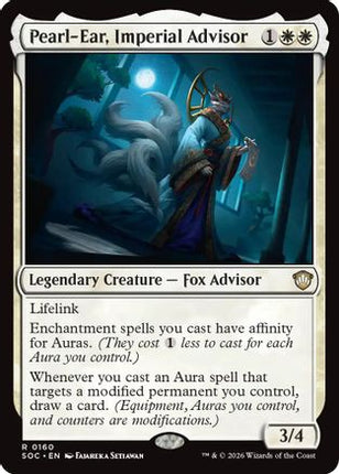 Pearl-Ear, Imperial Advisor [Commander: Secrets of Strixhaven]