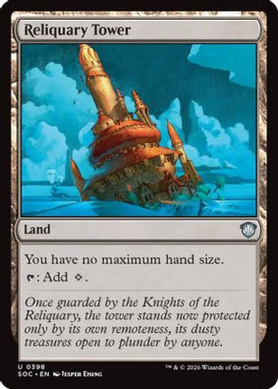 Reliquary Tower [Commander: Secrets of Strixhaven]