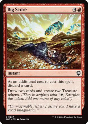 Big Score [Commander: Secrets of Strixhaven]
