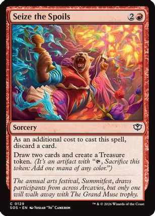 Seize the Spoils [Secrets of Strixhaven] Foil