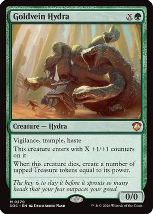 Goldvein Hydra [Commander: Secrets of Strixhaven]