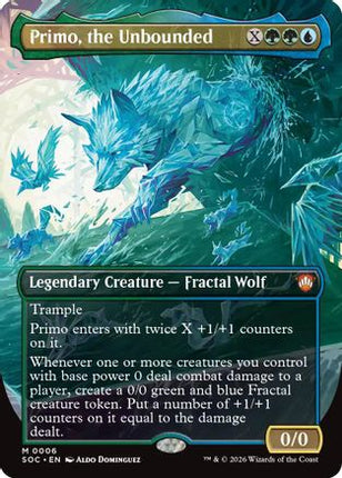 Primo, the Unbounded (Borderless) [Commander: Secrets of Strixhaven]