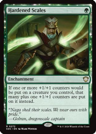 Hardened Scales [Commander: Secrets of Strixhaven]