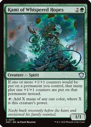 Kami of Whispered Hopes [Commander: Secrets of Strixhaven]