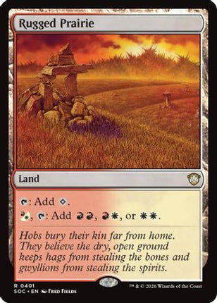 Rugged Prairie [Commander: Secrets of Strixhaven]
