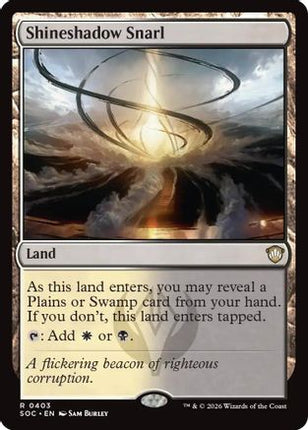 Shineshadow Snarl [Commander: Secrets of Strixhaven]