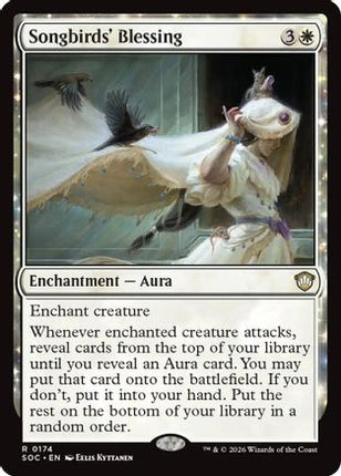 Songbirds' Blessing [Commander: Secrets of Strixhaven]