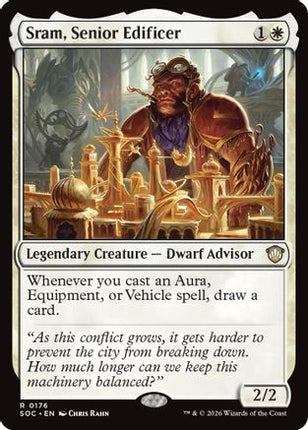 Sram, Senior Edificer [Commander: Secrets of Strixhaven]