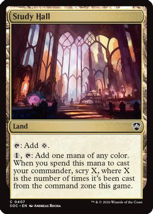 Study Hall [Commander: Secrets of Strixhaven]