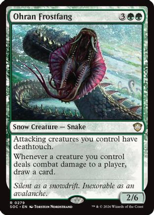 Ohran Frostfang [Commander: Secrets of Strixhaven]