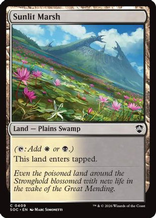 Sunlit Marsh [Commander: Secrets of Strixhaven]