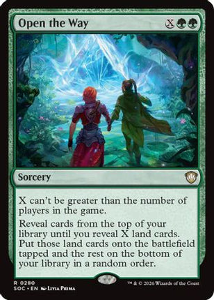 Open the Way [Commander: Secrets of Strixhaven]