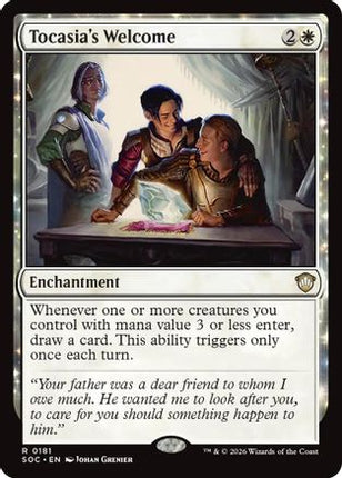 Tocasia's Welcome [Commander: Secrets of Strixhaven]