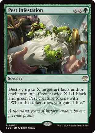 Pest Infestation [Commander: Secrets of Strixhaven]