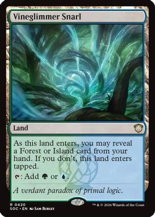 Vineglimmer Snarl [Commander: Secrets of Strixhaven]