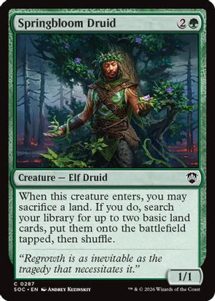 Springbloom Druid [Commander: Secrets of Strixhaven]