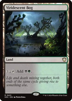 Viridescent Bog [Commander: Secrets of Strixhaven]