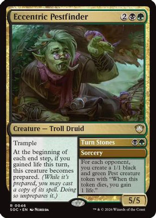 Eccentric Pestfinder [Commander: Secrets of Strixhaven]