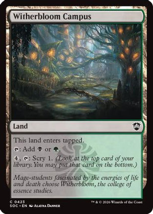 Witherbloom Campus [Commander: Secrets of Strixhaven]