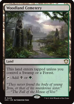 Woodland Cemetery [Commander: Secrets of Strixhaven]