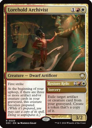 Lorehold Archivist [Commander: Secrets of Strixhaven]