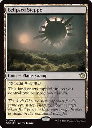 Eclipsed Steppe [Commander: Secrets of Strixhaven]