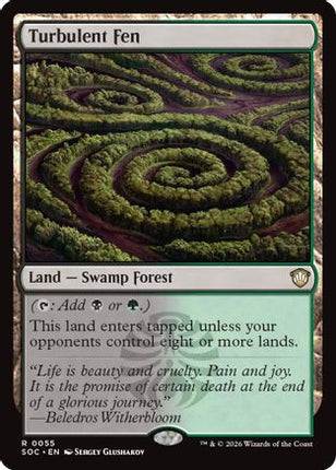 Turbulent Fen [Commander: Secrets of Strixhaven]